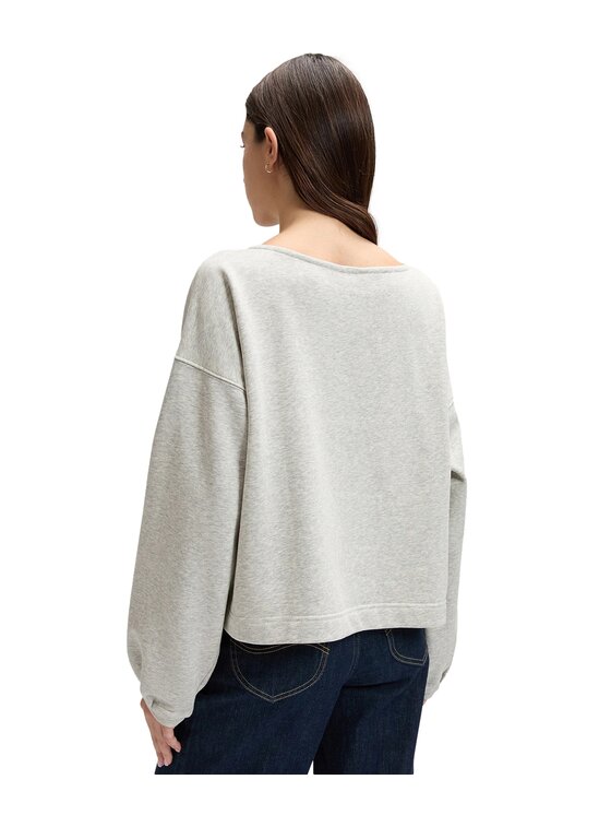 Lee Lee Bluza 112379421 Szary Relaxed Fit