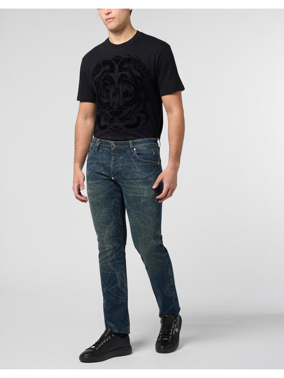 PHILIPP PLEIN PHILIPP PLEIN Jeansy 29787 Straight Leg