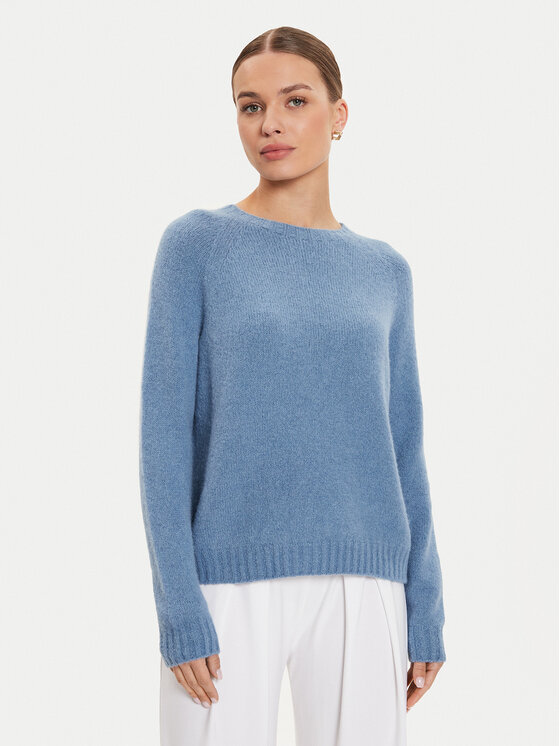 Weekend Max Mara Weekend Max Mara Sweater Ghiacci 2425366111 Kék Regular Fit