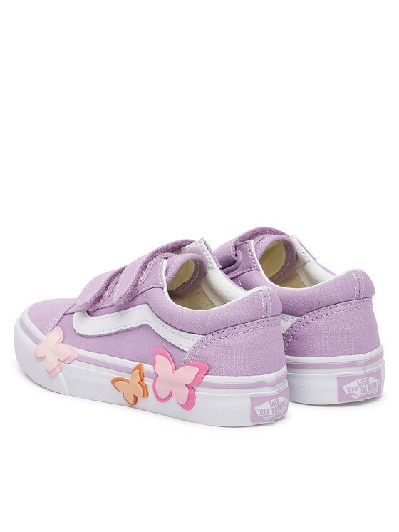 Vans Vans Πάνινα παπούτσια Old Skool V Butterfly VN000EBRFSF1 Μωβ