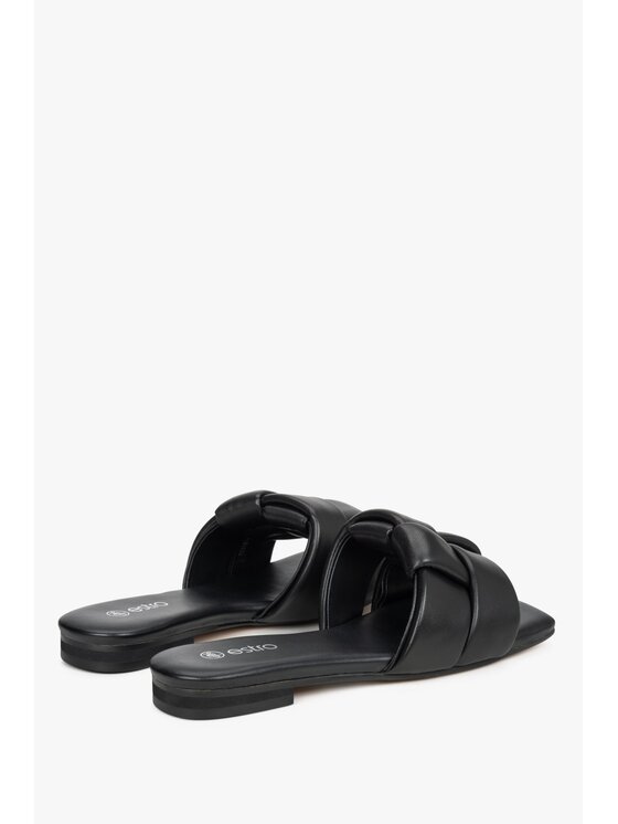 Estro Estro Παντόφλες ER00114724 Μαύρο