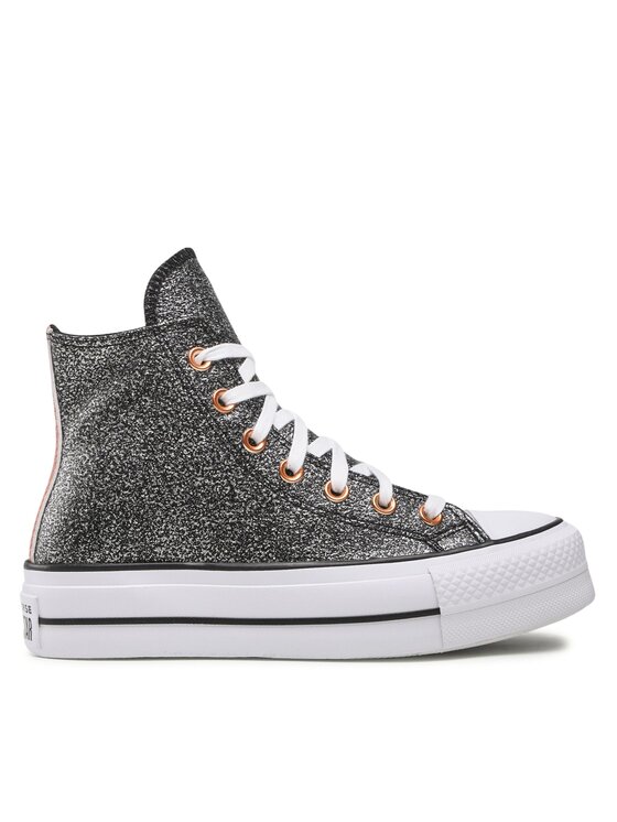 Converse Plátenky Ctas Lift Hi A01301C Sivá