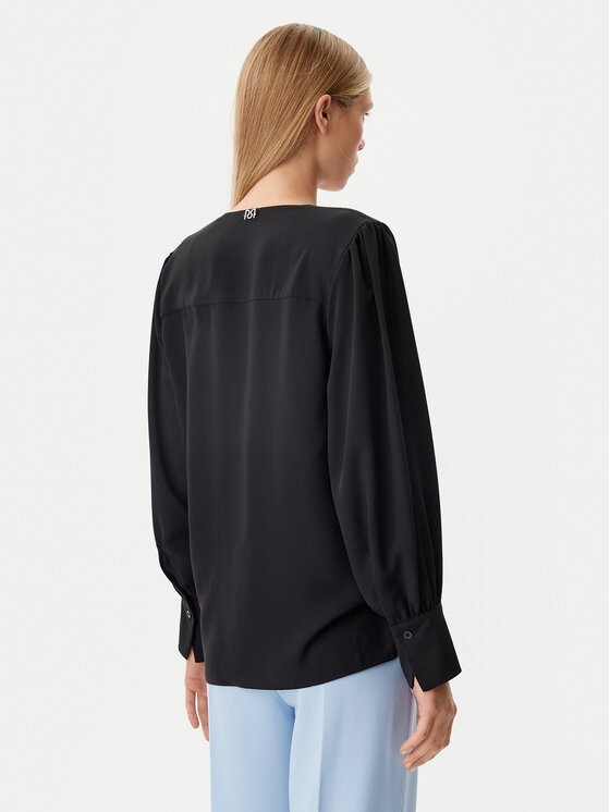 Rinascimento Rinascimento Bluse CFC0122866003 Schwarz Regular Fit