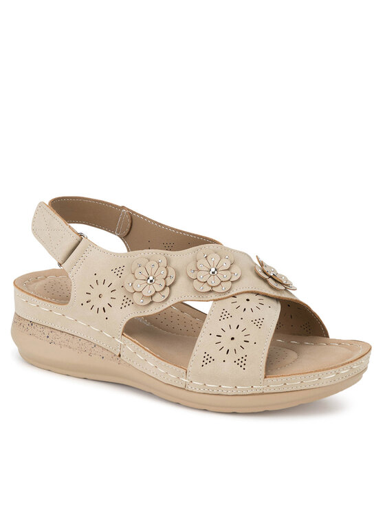 Clara Barson Clara Barson Sandales WYL05010-16 Bēšs