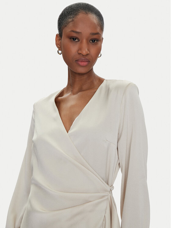 Rinascimento Rinascimento Coctailkleid CFC0122677003 Beige Regular Fit