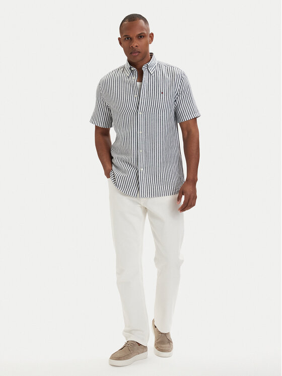 Tommy Hilfiger Tommy Hilfiger Camicia MW0MW42449 Blu Regular Fit