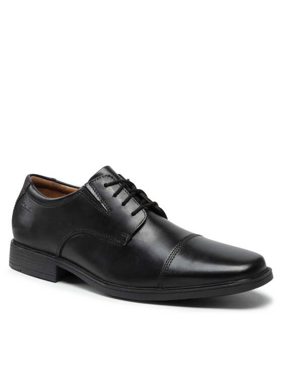 Clarks Clarks Cipele Tilden Cap 261103097 Crna