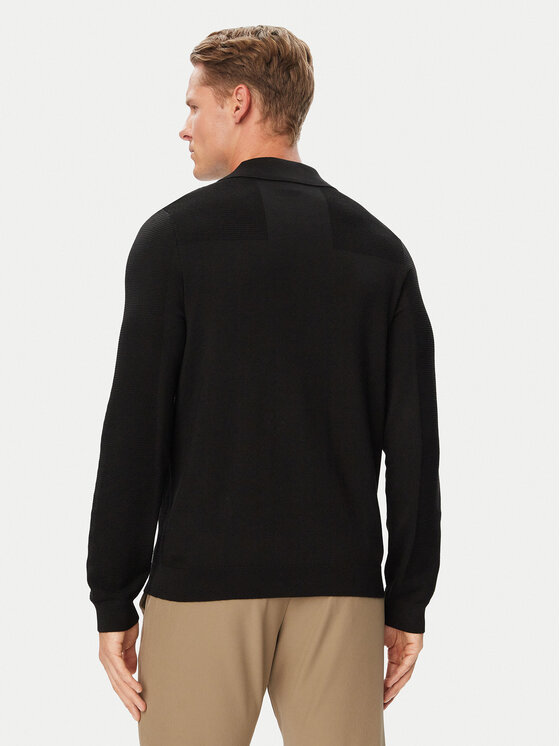 BOSS BOSS Pullover Momentum-X PL 50568962 Schwarz Regular Fit