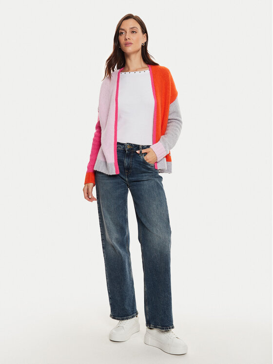 Frieda & Freddies Frieda & Freddies Pletena jopica 3317 Pisana Relaxed Fit