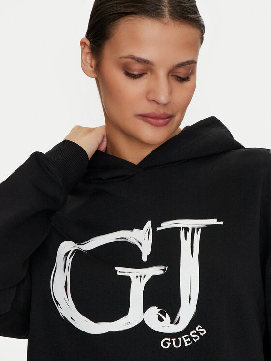 Guess Guess Felpa Sara V4YQ00 K68I4 Nero Relaxed Fit