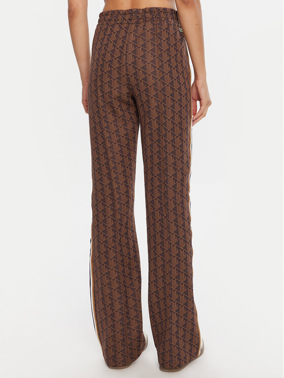 Lacoste Lacoste Pantaloni da tuta XF9313 Marrone Regular Fit
