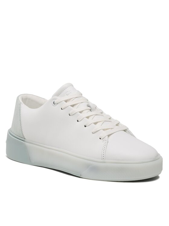 Sneakers Low Top Lace Up Transp HM0HM00928 Bianco
