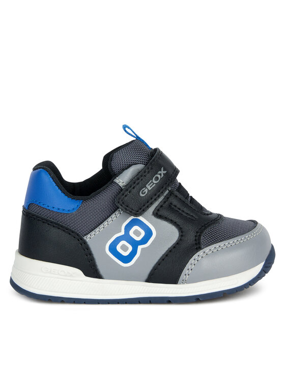 Sneakers Geox B Rishon Boy B360RA 054FU C0043 Grey/Black