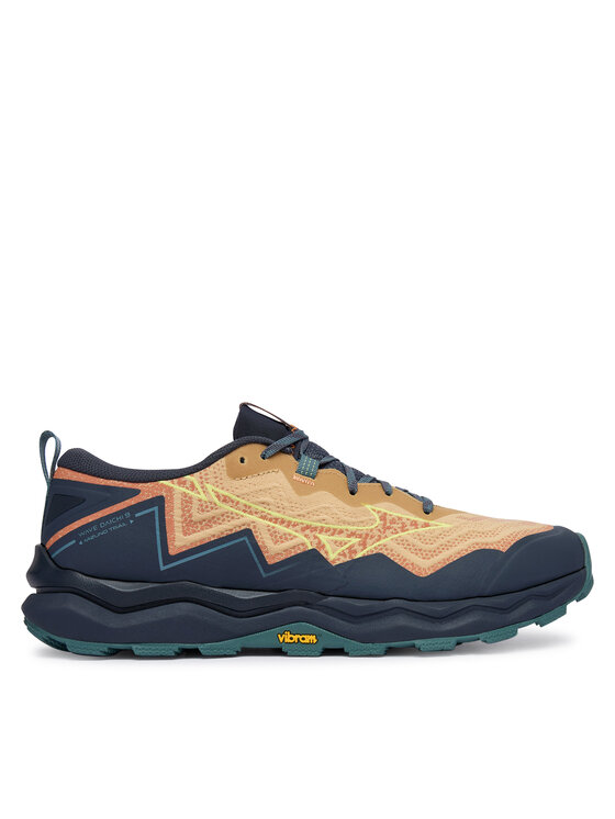 Mizuno Mizuno Bežecké topánky Wave Daichi 9 J1GJ2571 Hnedá