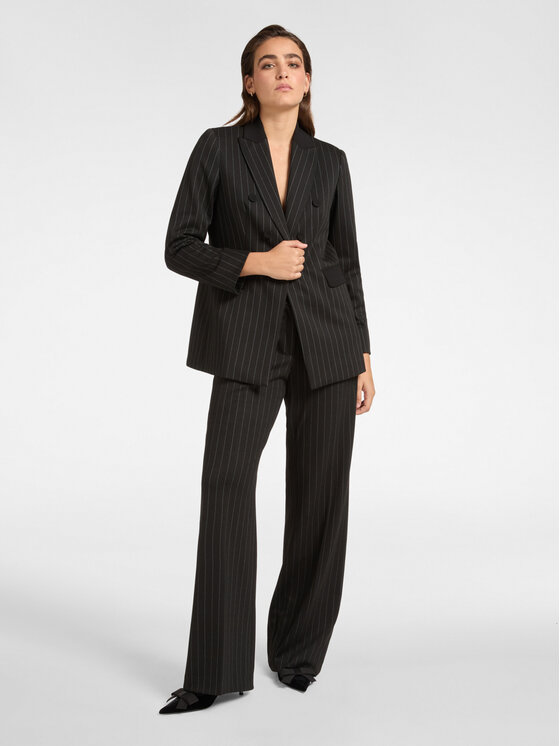 Elena Mirò Elena Mirò Pantaloni di tessuto P161P000356N001 Nero Regular Fit