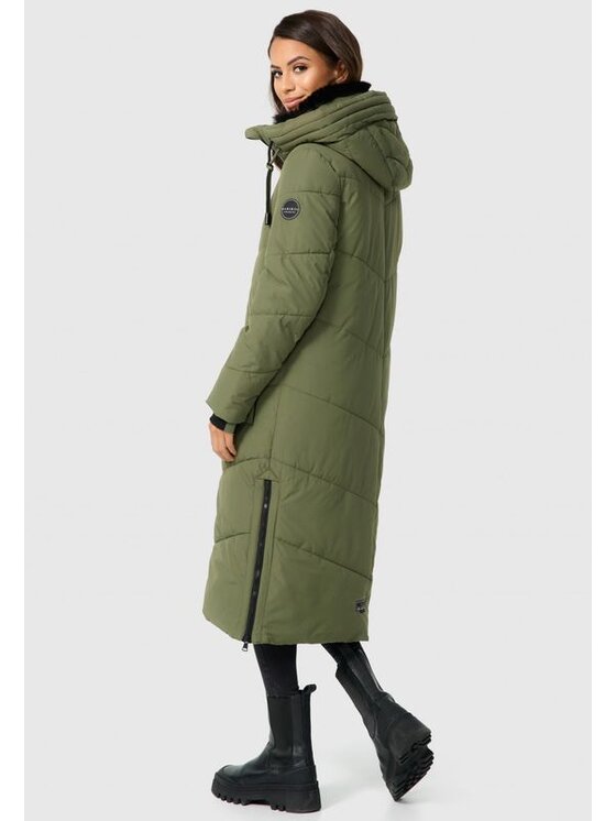 Marikoo Marikoo Kurtka zimowa Nadaree xvi Zielony Casual Fit