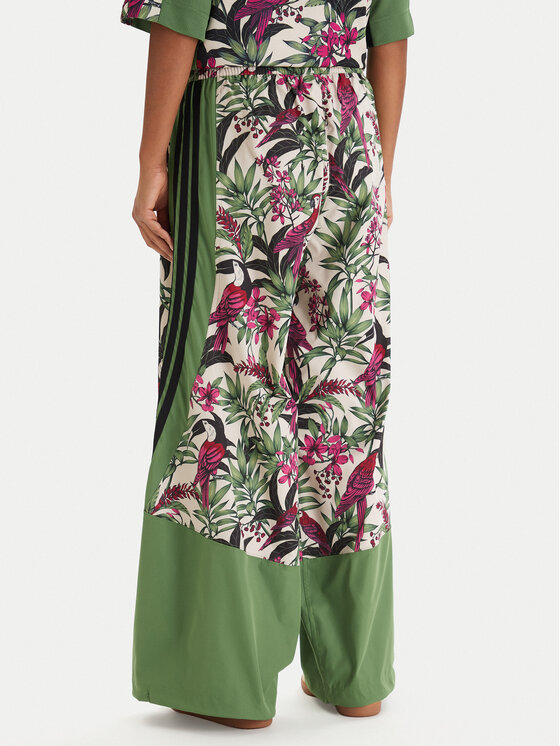 adidas adidas Спортивні штани Farm Rio Premium KD4642 Зелений Loose Fit