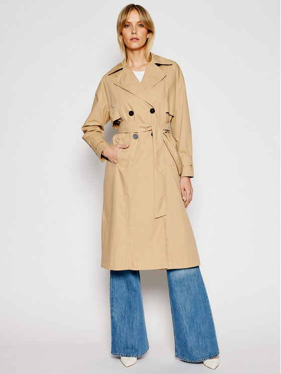 Marella Marella Kevad-sügis mantel Molveno 30210211 Beež Regular Fit