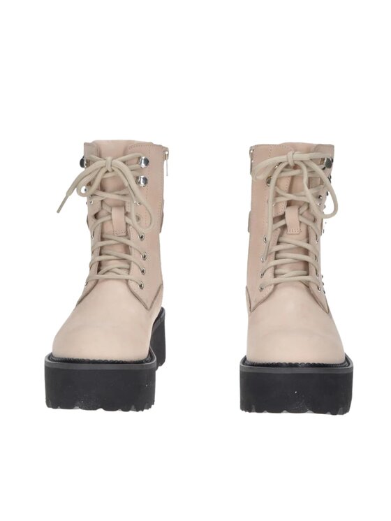 Cult Cult Anfibi Boot Roky 4641 Mid in nabuk Bianco
