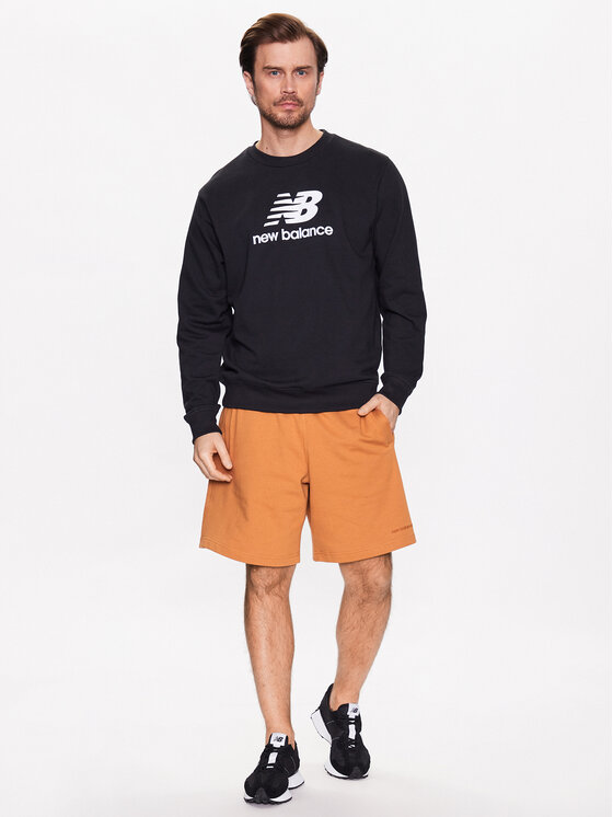 New Balance New Balance Μπλούζα MT3153 Μαύρο Relaxed Fit