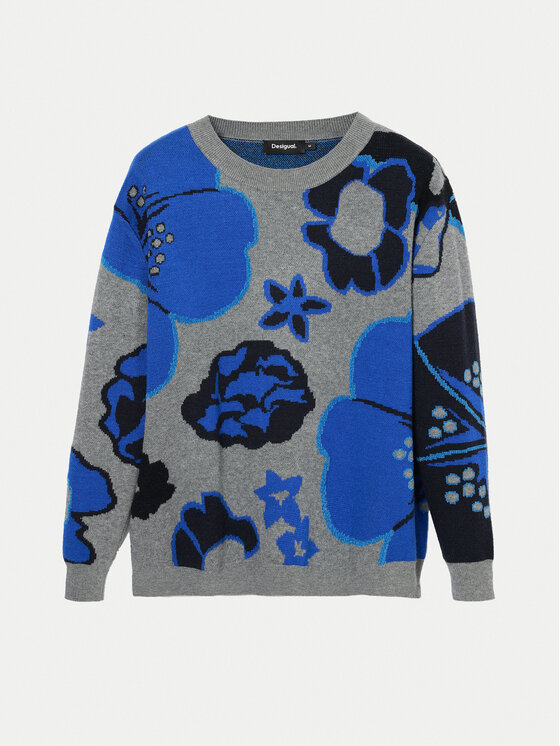 Desigual Desigual Svetr Niagara 24WWJF32 Barevná Regular Fit