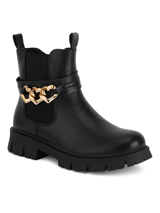 DeeZee DeeZee Botki CS5959-04 Czarny