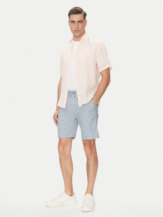 BOSS BOSS Риза 50537382 Розов Regular Fit