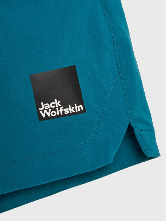 Jack Wolfskin Jack Wolfskin Szorty materiałowe Teen 1609871 Niebieski Regular Fit