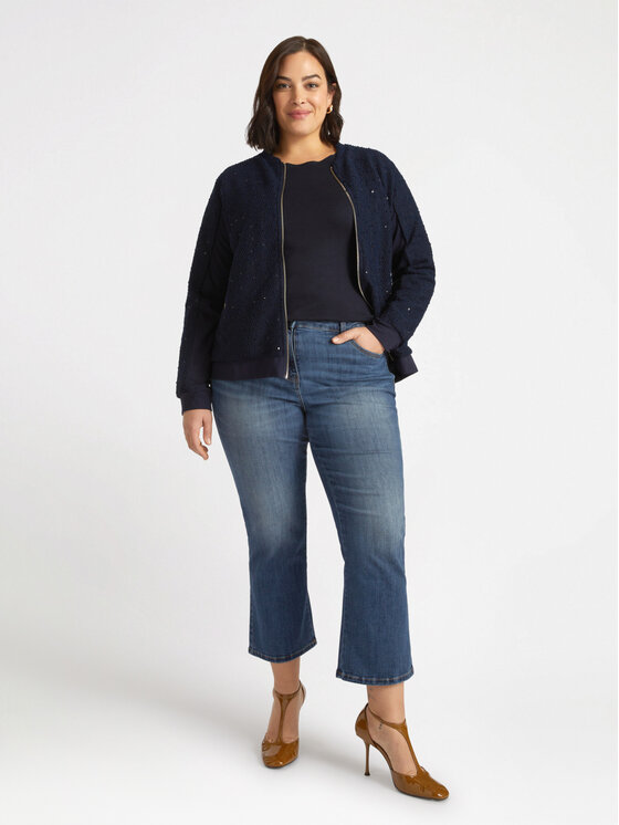 Fiorella Rubino Fiorella Rubino Jeans P549T004704N024 Turchese Cropp Fit