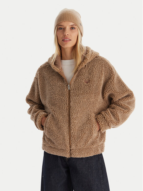 Roxy Roxy Flis City Track Rjava Regular Fit