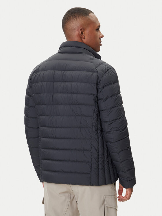 Parajumpers Parajumpers Пухено яке Ugo 25WMPMPUSL04 Черен Regular Fit