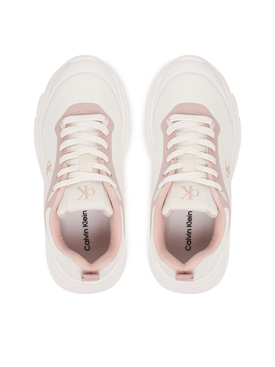Calvin Klein Calvin Klein Αθλητικά Low Cut Lace-Up V3A9-83233-1844 S Λευκό