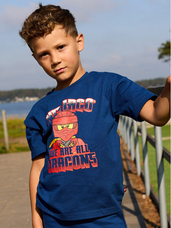 LEGO LEGO T-Shirt Taffy 301 12011459 Granatowy Regular Fit