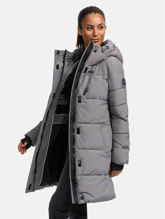 Marikoo Marikoo Kurtka zimowa Kaituu XVI Szary Regular Fit