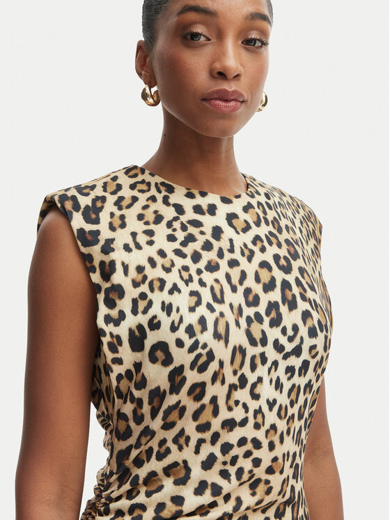 LOLA CASADEMUNT LOLA CASADEMUNT Ежедневна рокля LS2616152 Кафяв Regular Fit