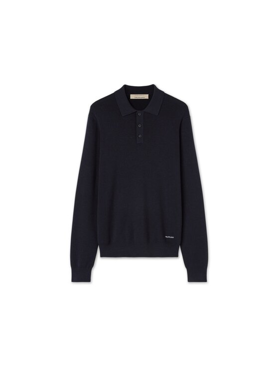 Trussardi Trussardi Cardigan M0788000131N0B1 Blu Regular Fit