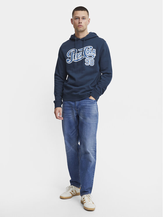 Blend Blend Pulóver 20716808 Sötétkék Regular Fit