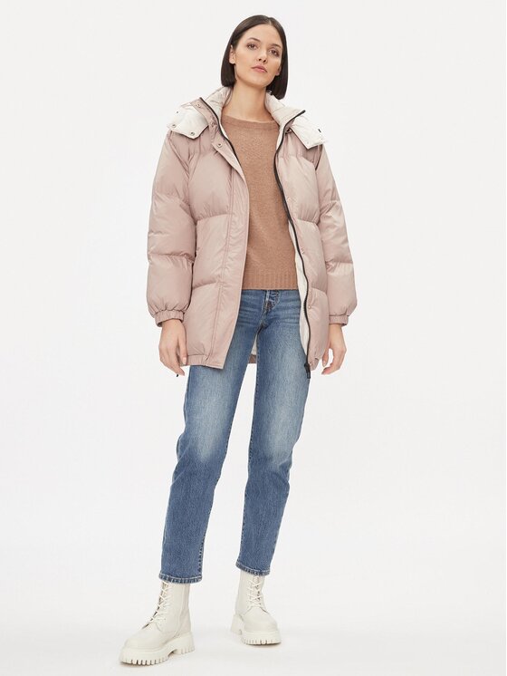 ONLY ONLY Μπουφάν χειμωνιάτικο 15294690 Μπεζ Regular Fit