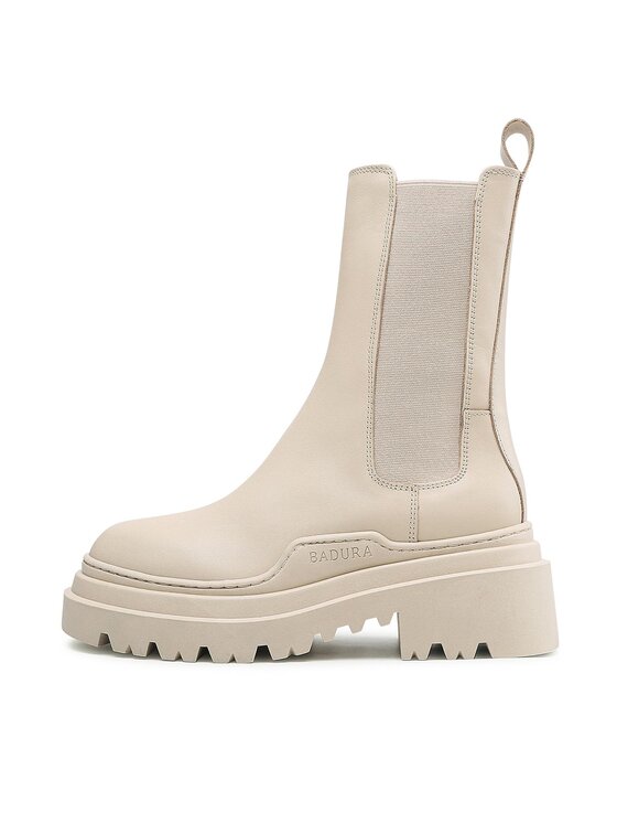 Badura Badura Klassische Stiefeletten 2131 Beige