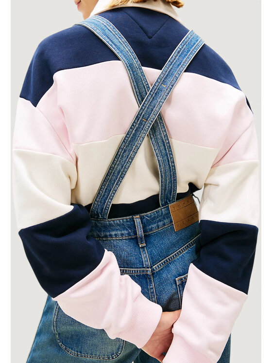 Tommy Jeans Tommy Jeans Salopette DW0DW22005 Blu Casual Fit