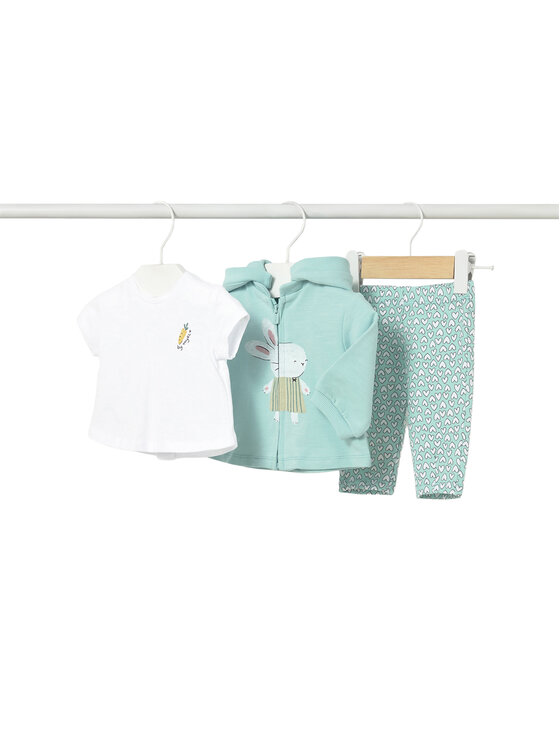 Mayoral Mayoral Completo da bambino 1826 Verde Regular Fit