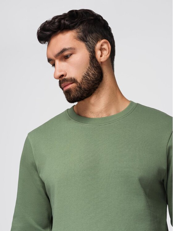 Ombre Ombre Komplet dresowy Z122 Zielony Regular Fit