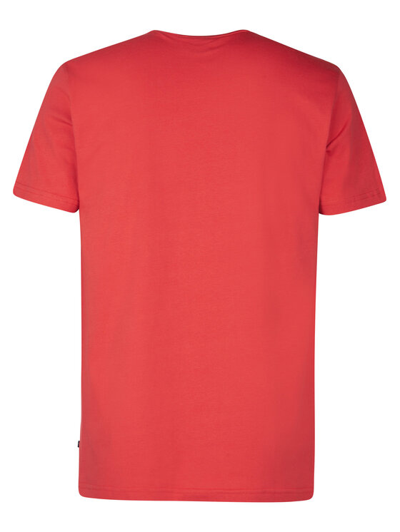 Petrol Industries Petrol Industries T-Shirt M-1050-TSR600 Czerwony Regular Fit