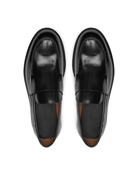 Calvin Klein Calvin Klein Čevlji brez vezalk Moccasin W/ Band HM0HM01833 Črna