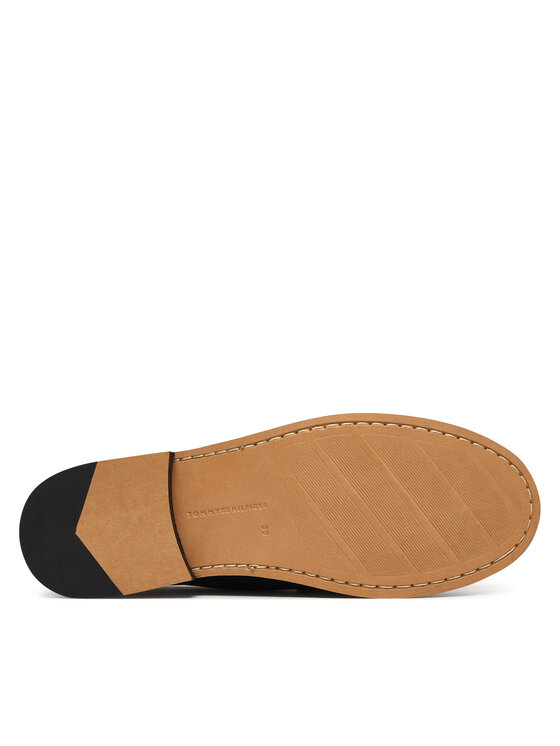 Tommy Hilfiger Tommy Hilfiger Mokaszin Hilfiger Penny Abrasivato FW0FW09323 Sötétkék