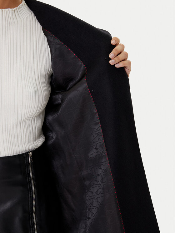HUGO HUGO Villane mantel Mojeni 50547691 Must Regular Fit
