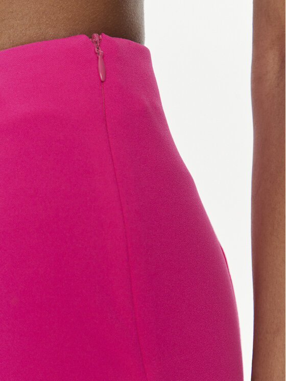 Liu Jo Liu Jo Hlače iz tkanine CA4137 J1930 Roza Flare Fit