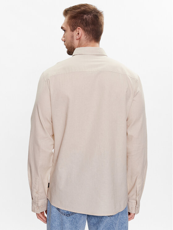 INDICODE INDICODE Hemd Hanko 20-327 Beige Regular Fit