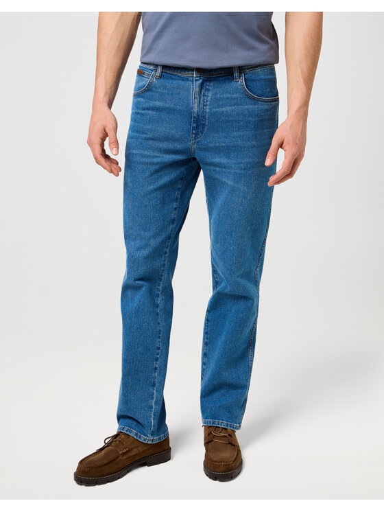 Wrangler Wrangler Jeansy TEXAS Niebieski Straight Fit