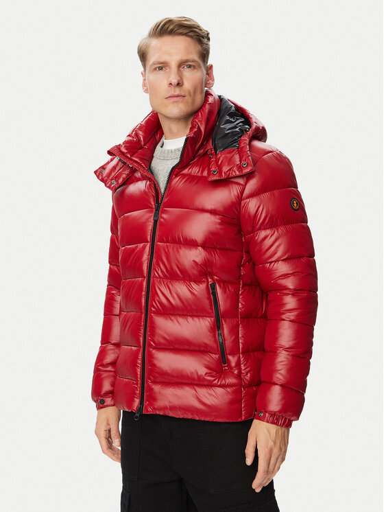 Save The Duck Save The Duck Зимно яке D31653M LOVE21 Тъмночервен Regular Fit